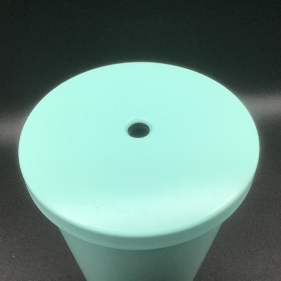 Starbucks Tumbler Lid Cold Cup Turquoise, Aqua Tiffany Blue Mermaid Grande 16 oz - Picture 5 of 12